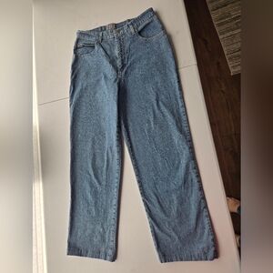 FDJ Womens Stylish Blue Straight Leg Jeans Size 12